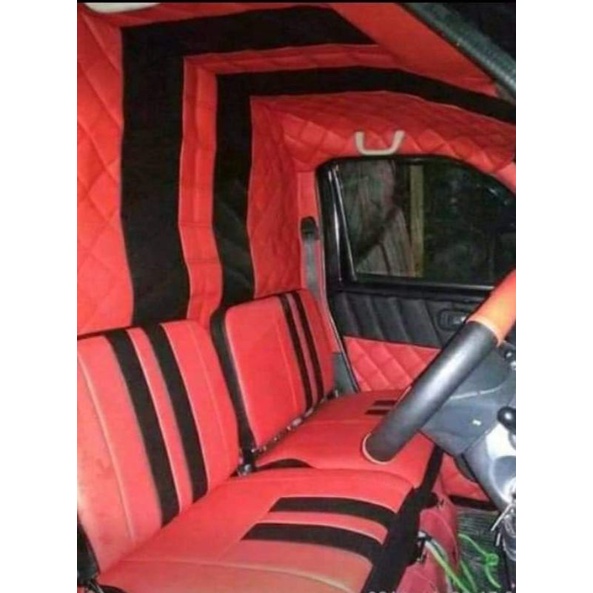 sarung jok grand max pick up full ruangan,  cover jok grand max pick up
