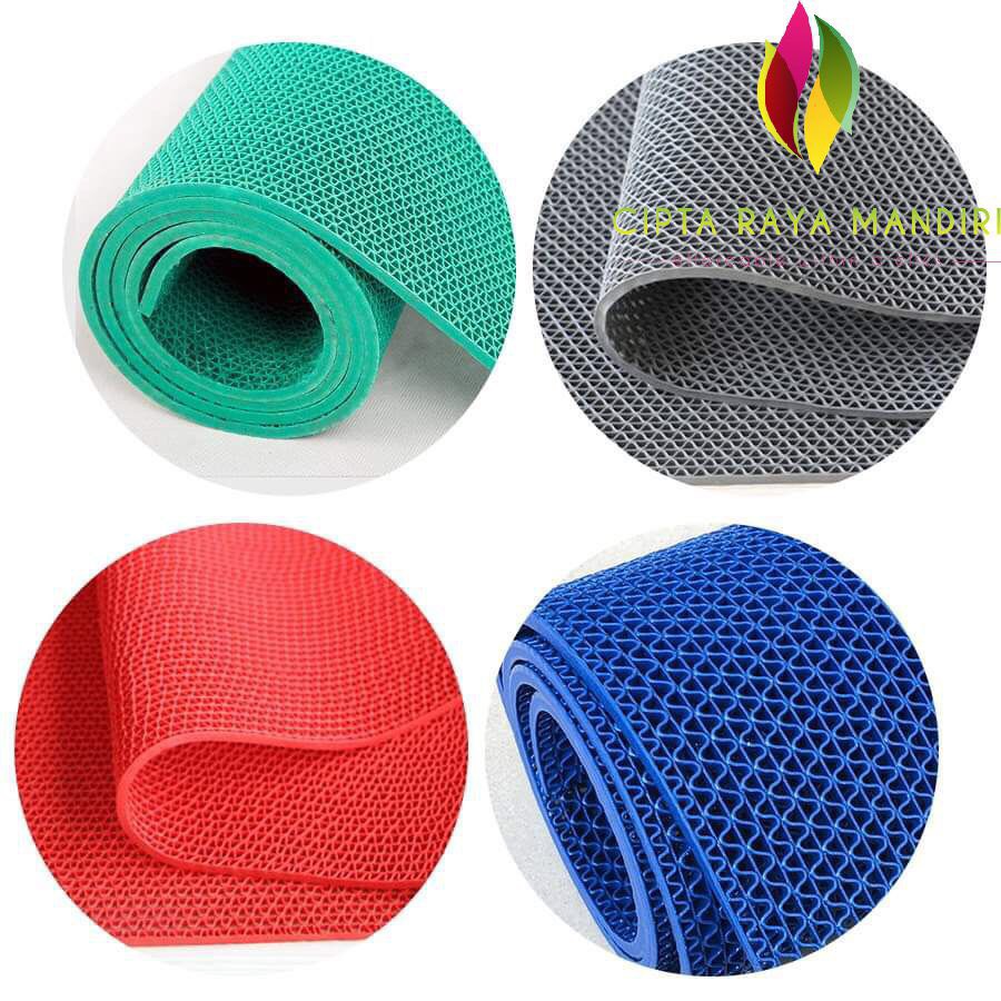 Keset Kamar Mandi ANTI SLIP Rumah Tebal 6mm Size 60 x 80cm / Keset Jaring
