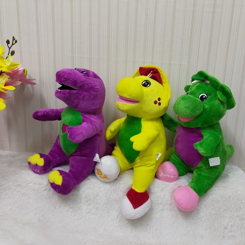 Boneka Barney Bj Baby bob 30cm M/boneka Karakter/Boneka Bernyanyi/Boneka Barney Musik