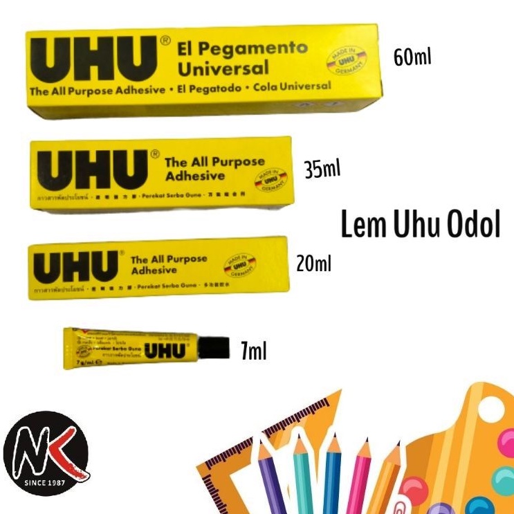 

Lem UHU Cair 7ml Lem Serbaguna