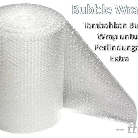 

PACKING TAMBAHAN BUBBLE WARP BBLW1 / PACKING PLASTIK EXTRA AMAN