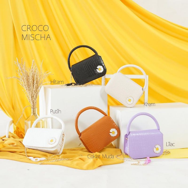 TAS WANITA MISCHA GOLD TALI RANTAI