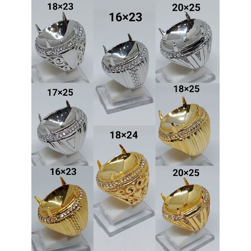 EMBAN RING ALPAKA JUMBO BIG SIZE