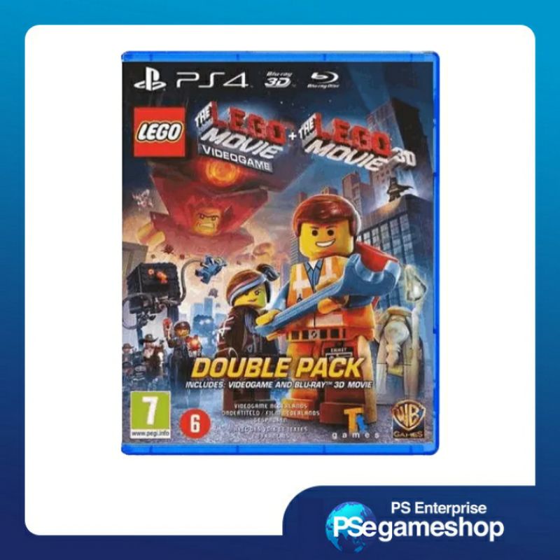 PS4 LEGO Movie Game &amp; Film Double Pack (R2/English)