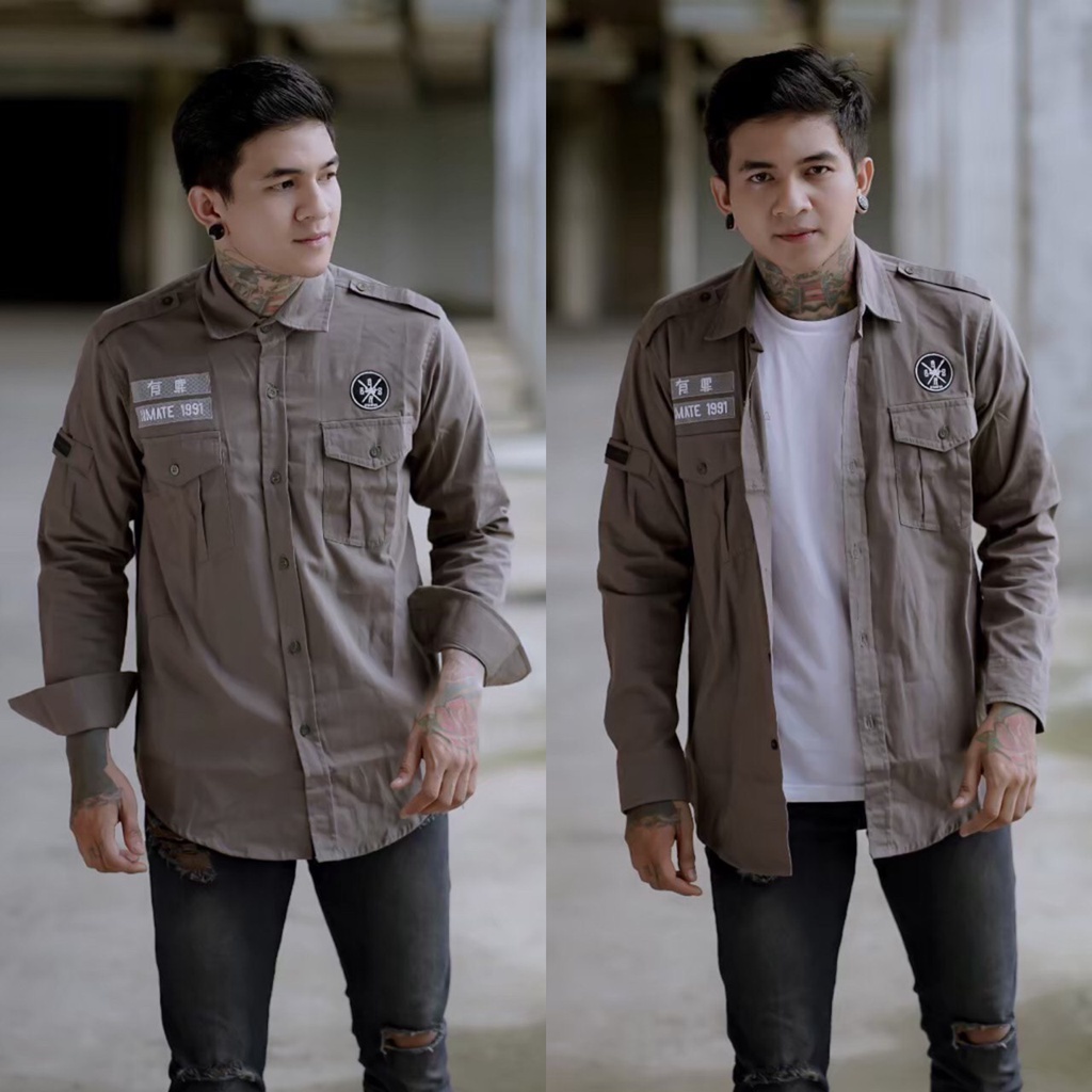 JAKET PARKA CAMO LORENG BGSR Om BRANDED DISTRO LOKAL - JAKET DISTRO HIGH QUALITY OVERSIZE