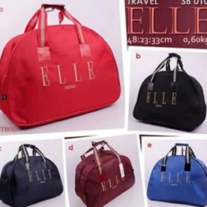 TAS TRAVEL BAG / PRIA WANITA / TAS PAKAIAN / TAS JINJING ELLE