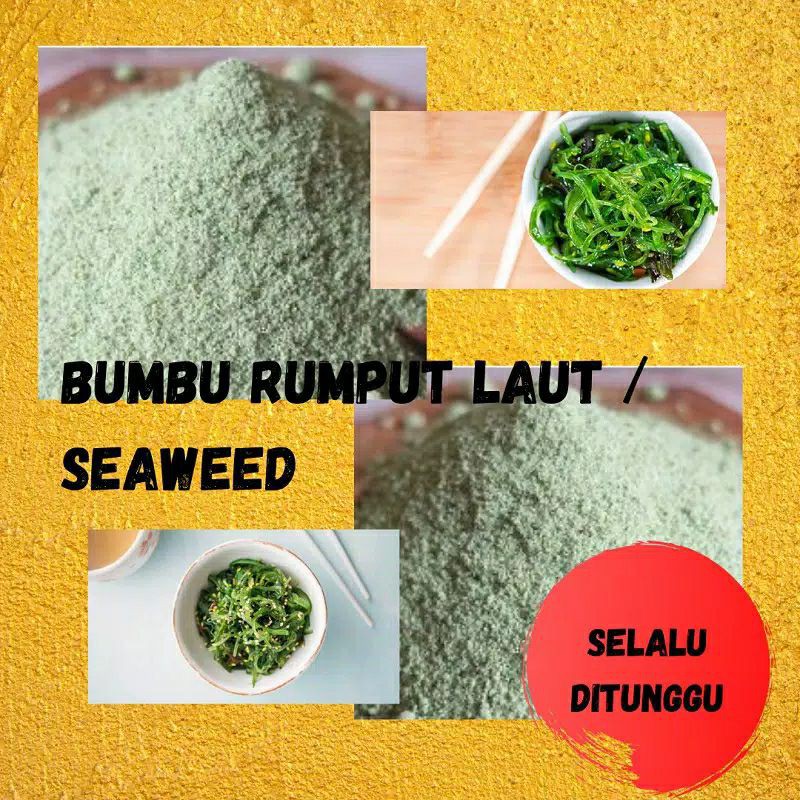 1kg Mazzoni Rumput Laut Bumbu Tabur Rasa Seaweed Rumput Laut 1 kg Mazoni