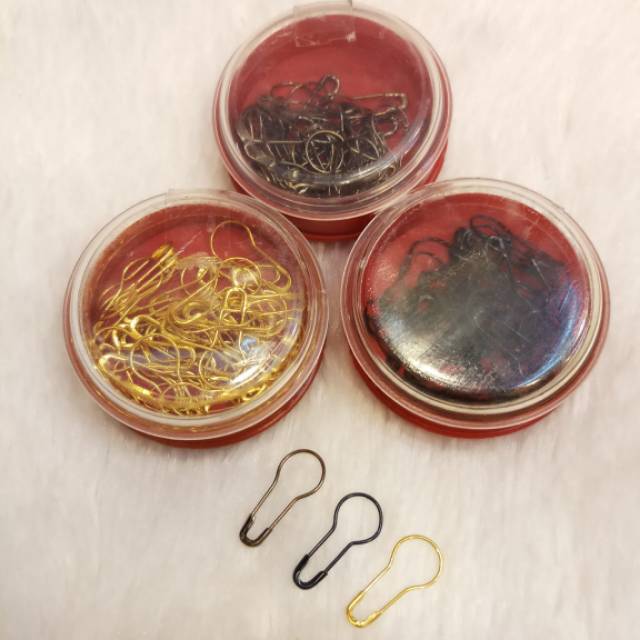 Peniti jilbab 12 / tanah abang murah / grosir dan ecer / peniti korea / peniti artis