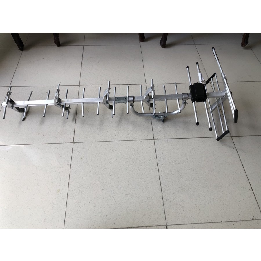 PF HD-U25 Antena Luar/Outdoor Antena TV Digital Support DVBT2 ORIGINAL Antena Untuk STB / Set Top Box