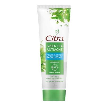 CITRA Green Tea Antiacne Power Cleanser Facial Foam 100gr