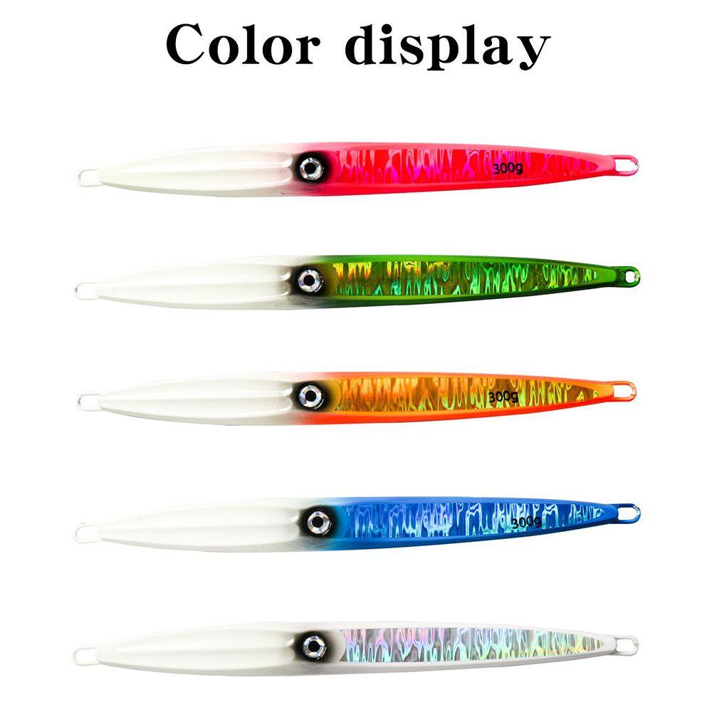 Preva Metal Fishing Lure Tanpa Kait Panas Warna-Warni 100g 145mm Lead Casting