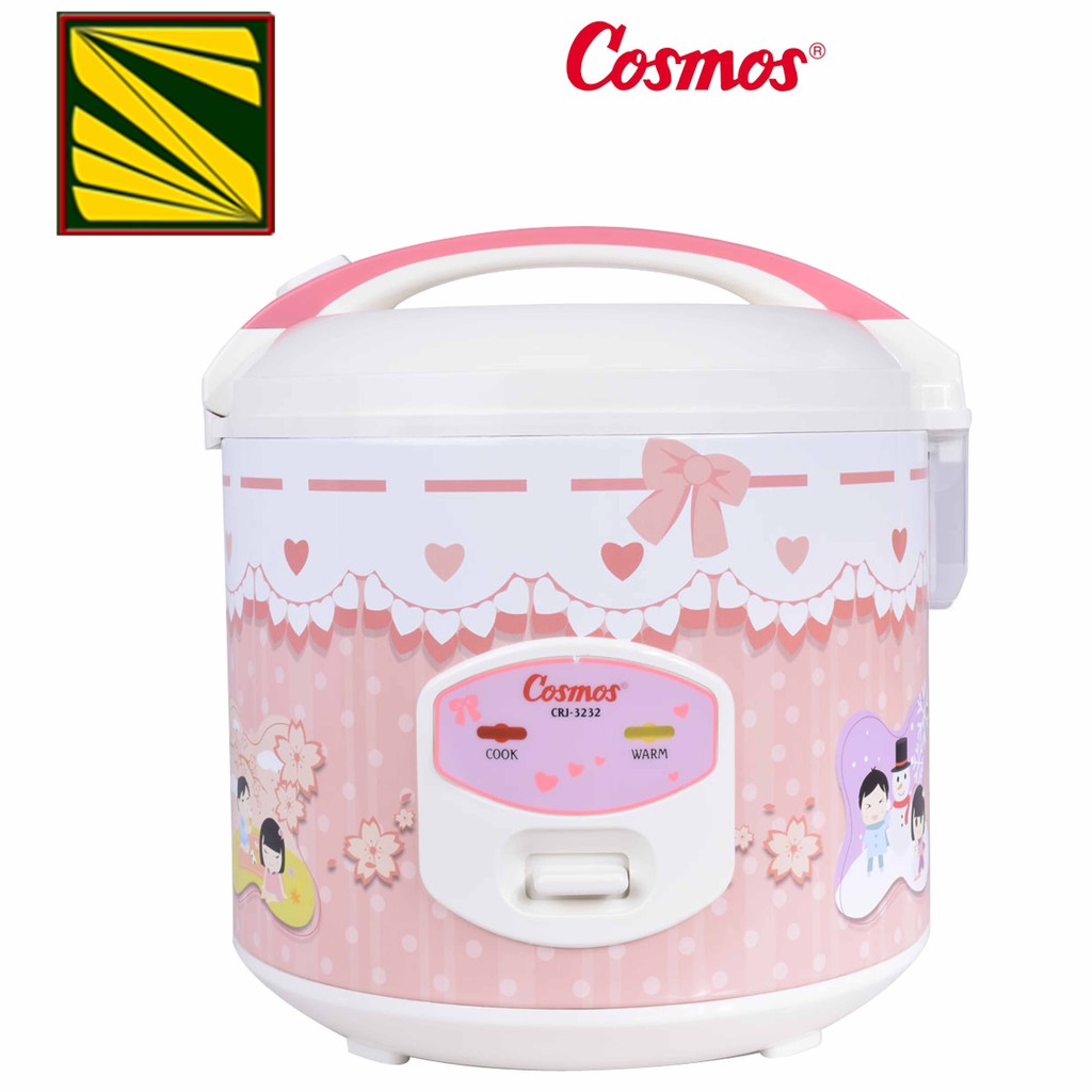 Cosmos Crj 3232 Rice Cooker Tongolan Magicap Plus Shopee