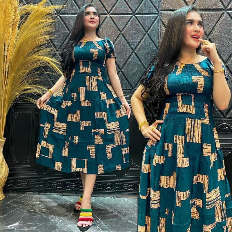 Daster Smoke Kotak / Daster Motif Kotak Kotak / Daster Smoke Terbaru