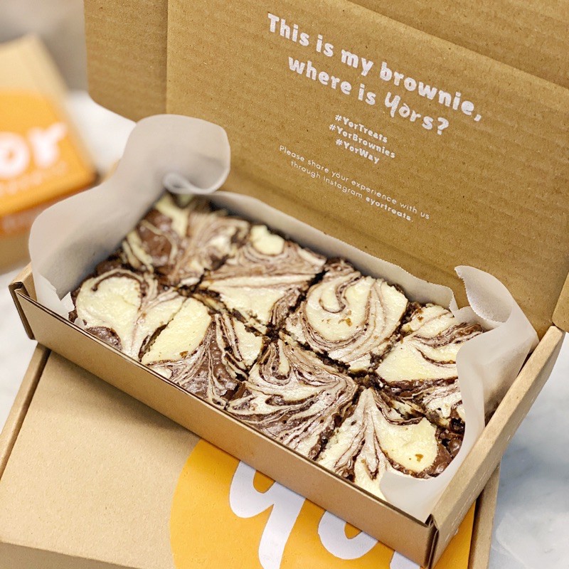 

YOR CHIZ BROWNIES (1/2 Pan)