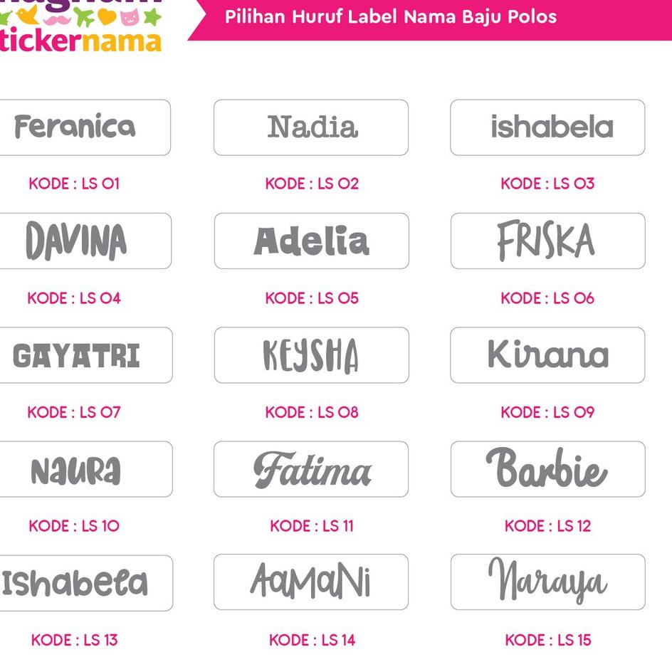 

Bayar di tempat Label Nama Baju, Label Nama Kain, Label Setrika, Iron-On Label Polos ☢➱ Baru ▽▔