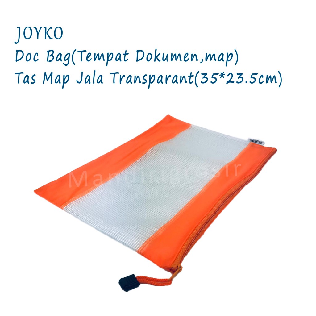 Doc Bag * Joyko * Tas Map Jala * Transparan * DCB-34A4