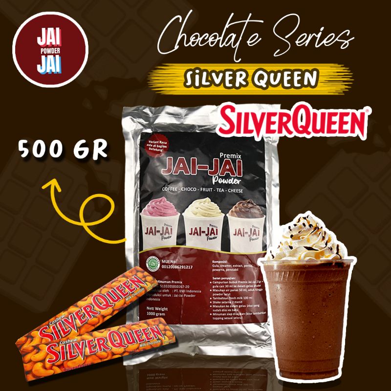 

Bubuk Minuman 500gr - Silver Queen - Jai Jai Powder