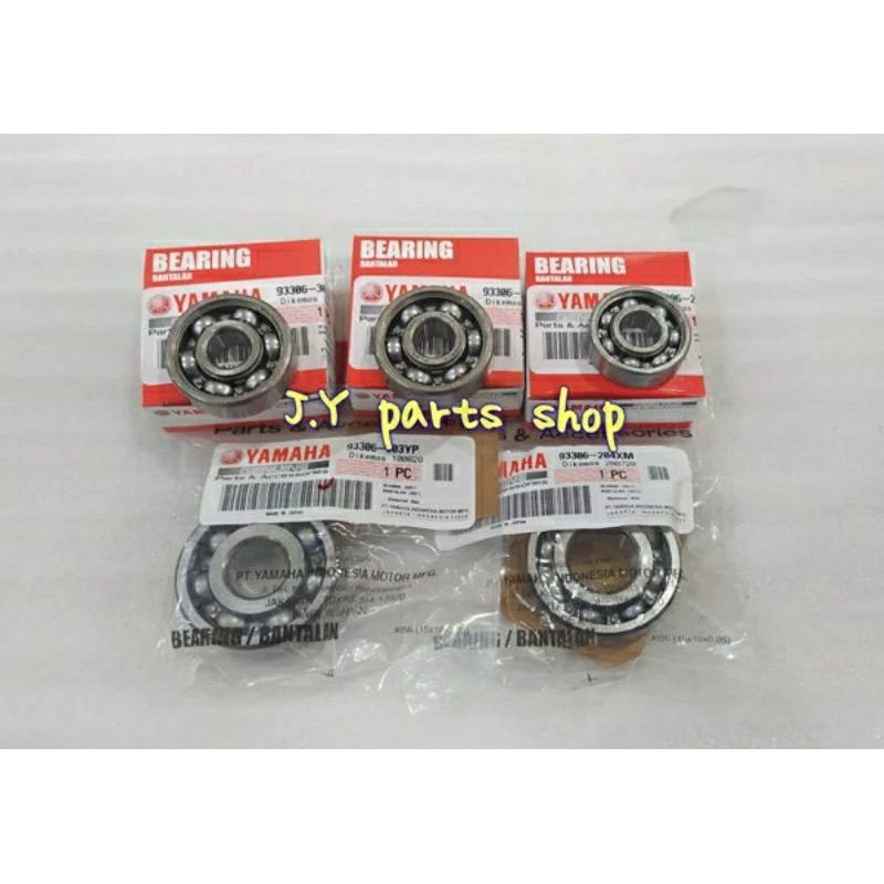 BEARING LAHER GARDAN RASIO FREEGO FREE GO GEAR 125 FAZZIO ORIGINAL YAMAHA YGP