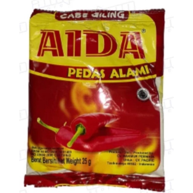 

aida cabe giling 25gr