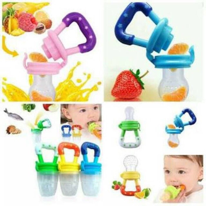 [1KG 39PCS] Babyland Empeng Buah Bayi Fruit Feeder Pacifier Dot