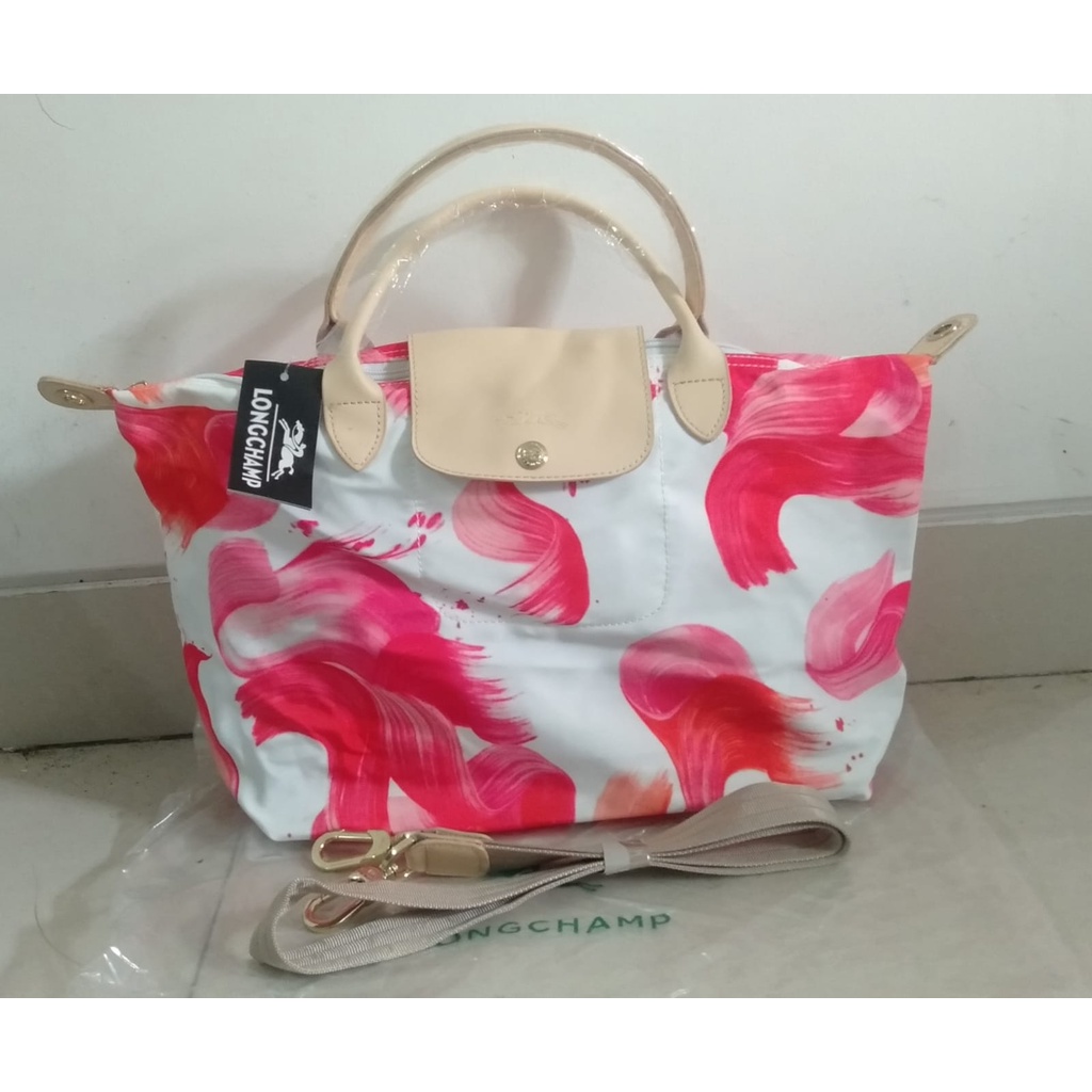 (PGBAGS) SALE!! TAS SELEMPANG WANITA L0NGCH4M TOP HANDLE BAG BERMOTIF IMPORT PREMIUM #102010