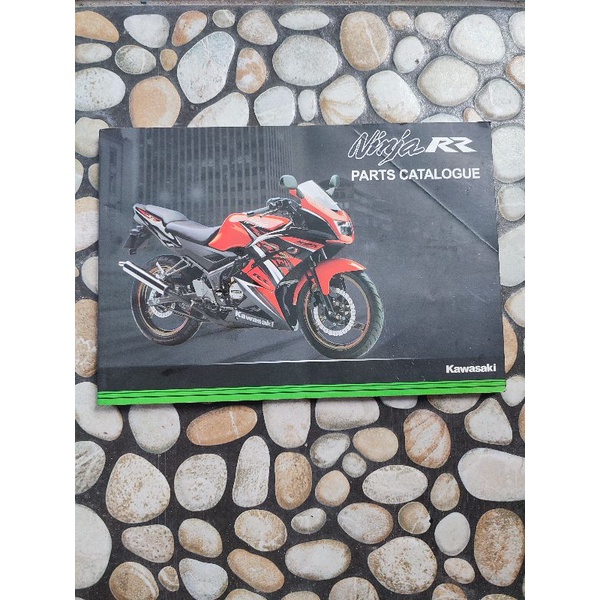 BUKU PART KATALOG ORIGINAL NINJA RR NEW