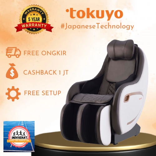 TOKUYO Deluxe Massage Chair TC-292 - Kursi Mesin Pijat Kaki Tangan Punggung Full Body Elektrik