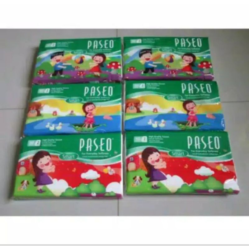 TISU TISSUE PASEO SMART PACK 50 LEMBAR 2 PLY TISUE