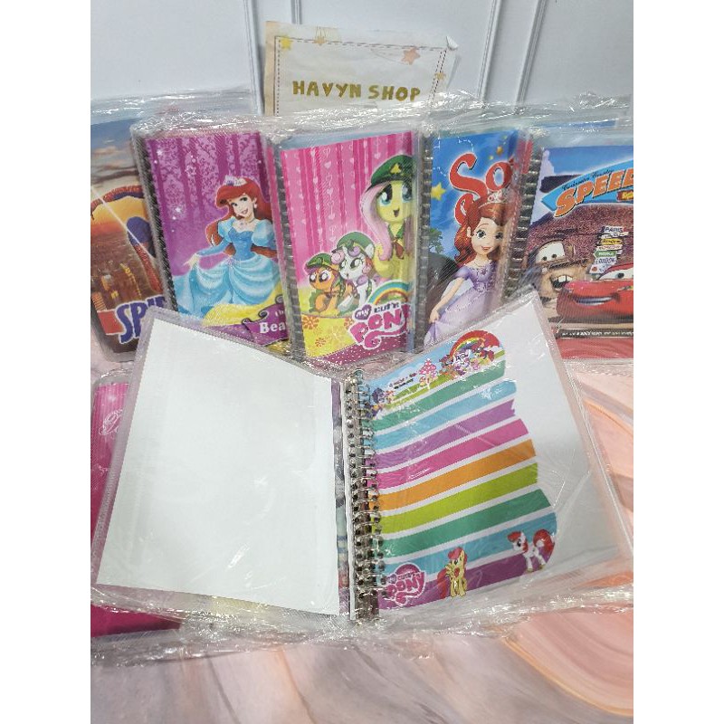 Map Binder/Binder Slip/binder Gliter/binder anak A5-1