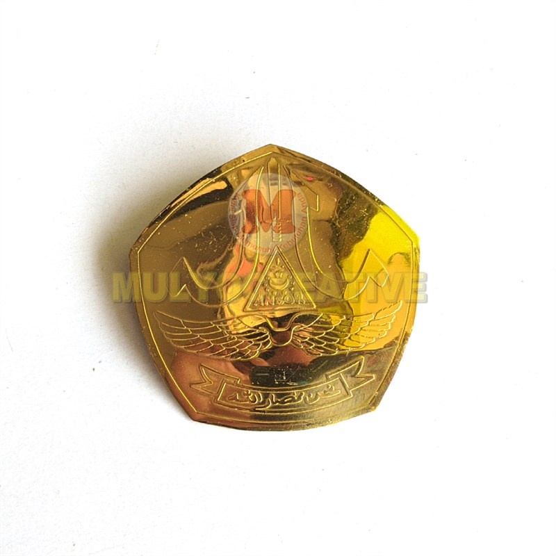 Pin Emblem Banser Ansor Full Logam Kuningan