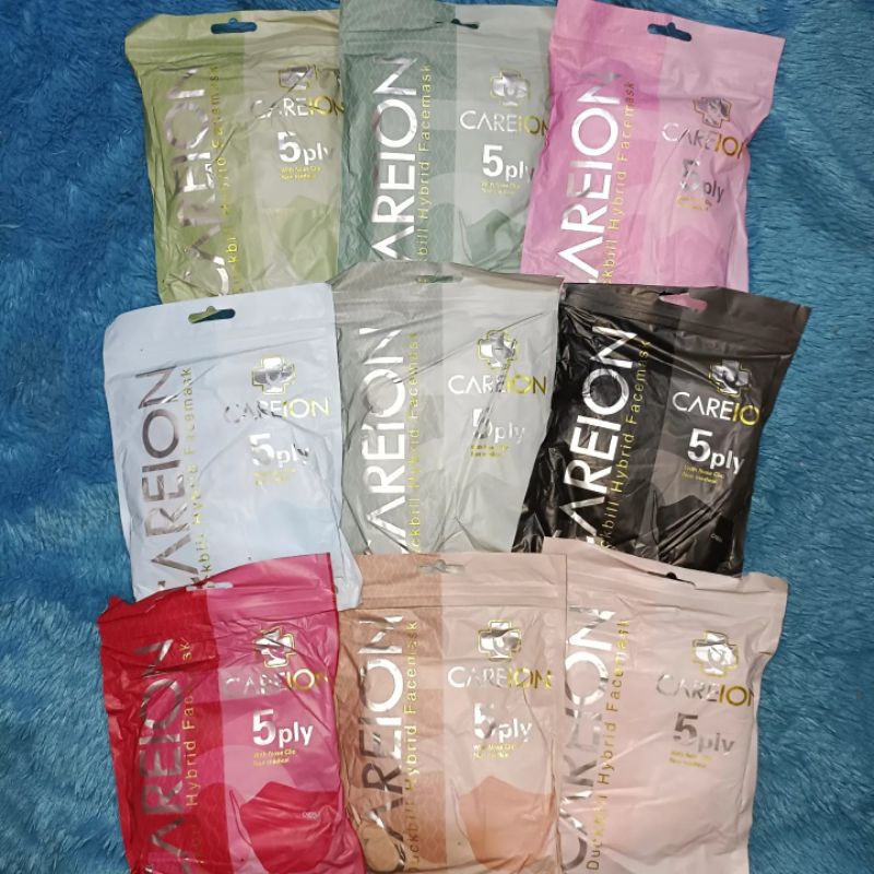 Masker Duckbill Hybrid 5 ply Dewasa isi 10pcs