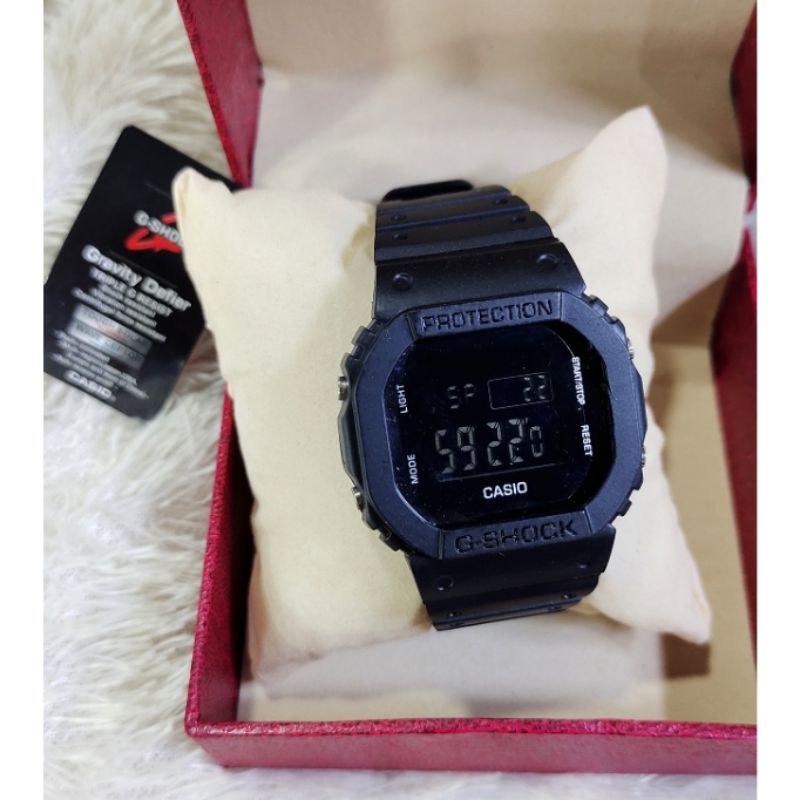 Jam Tangan Sporty Casio Gshock GLS5600 Black G-Shock GLS Rubber