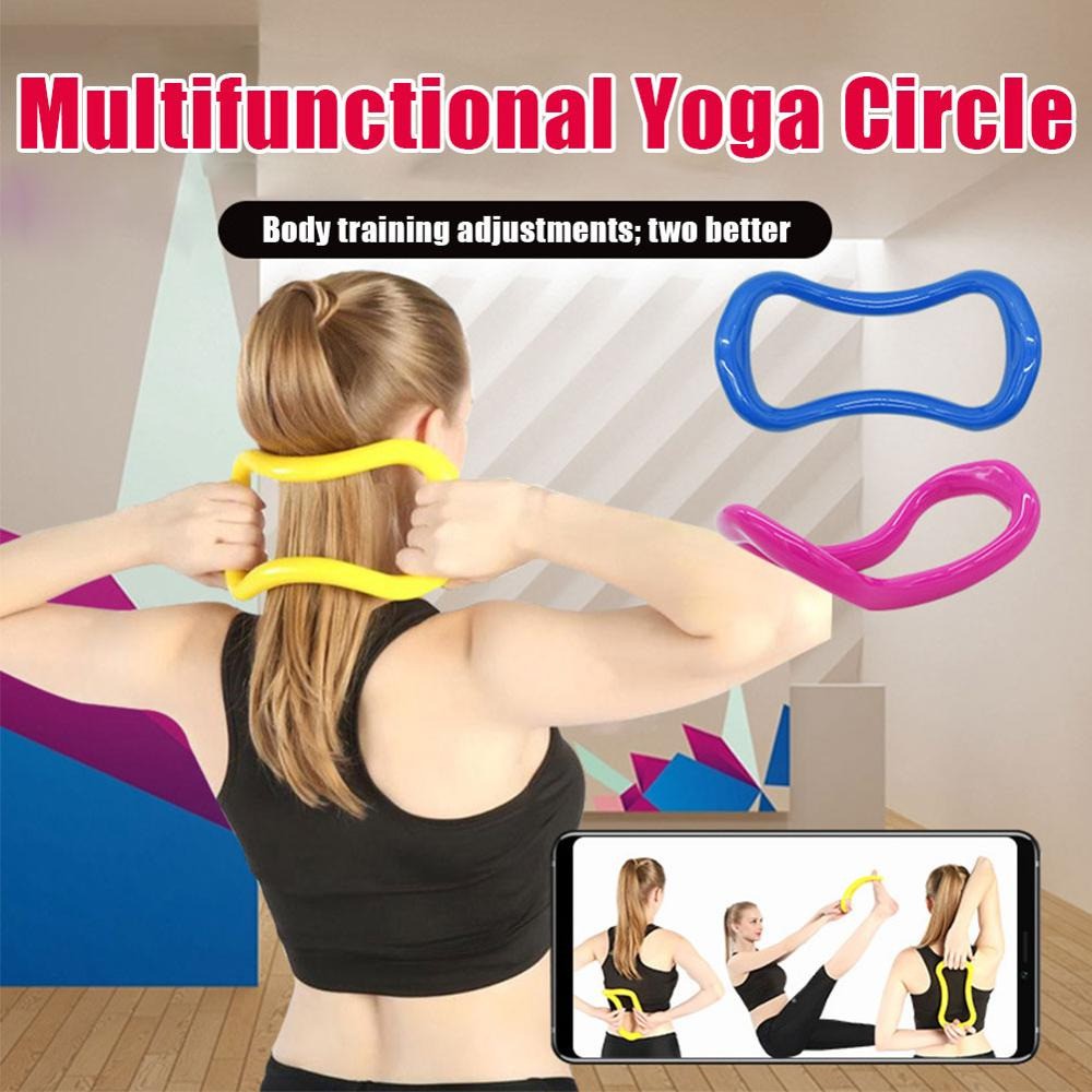 Alat Yoga / Magic Ring Resistance Pilates Circle Yoga Fitness / Alat Pilates / Resistance Band