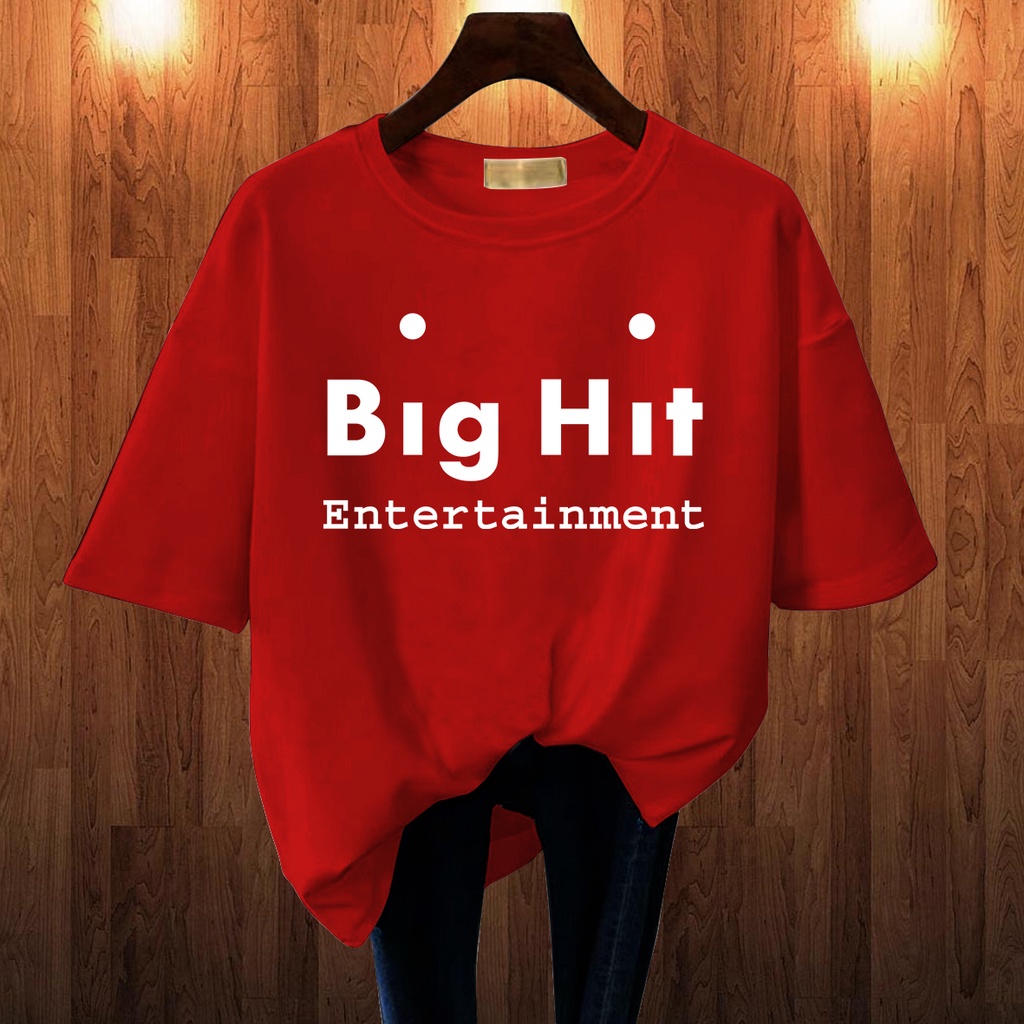 CALVIERO SHOP - BAJU KAOS ATASAN WANITA PRINTLOGO BIGHIT