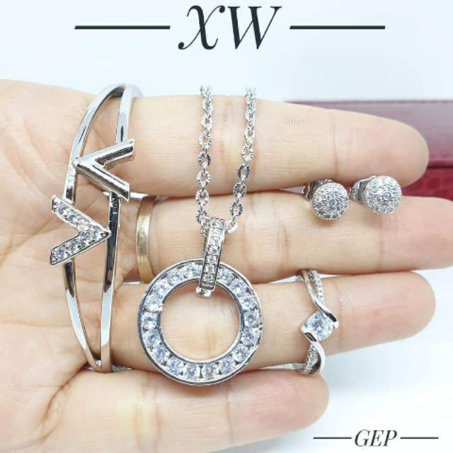 Xuping set silver