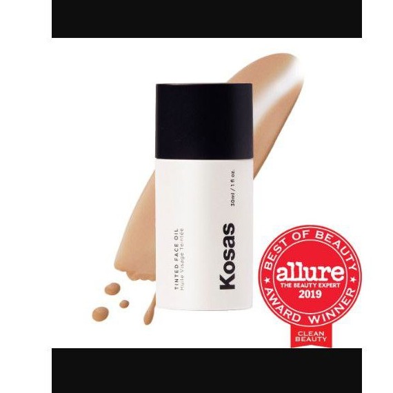 KOSAS - Tinted Face Oil Foundation - MINI SIZE 3ML.