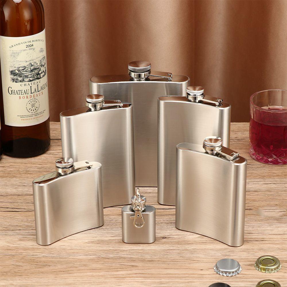 Populer Hip Flask Tempat Minum Wine Alkohol Anti Bocor Whiskey