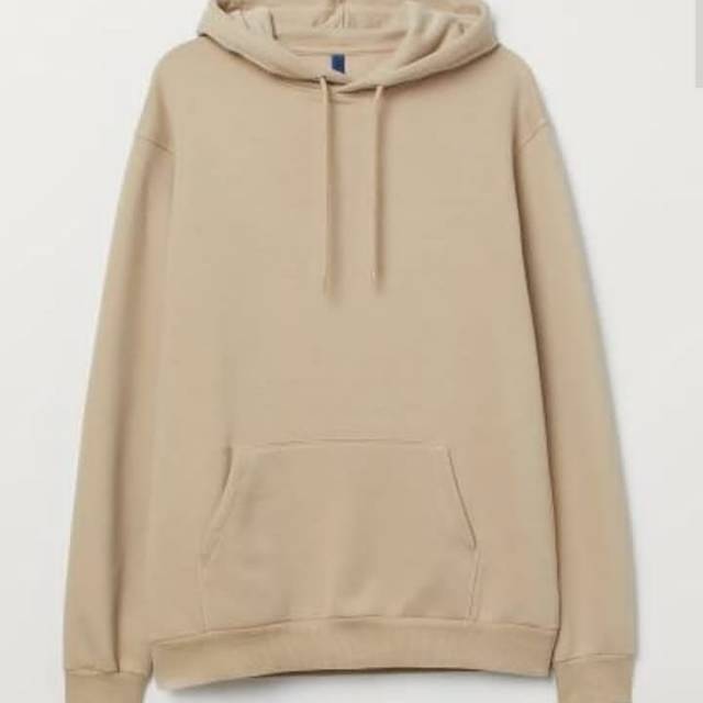 h&m cream hoodie