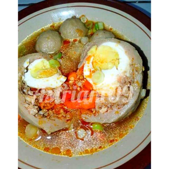 

Bakso lava beranak/telur