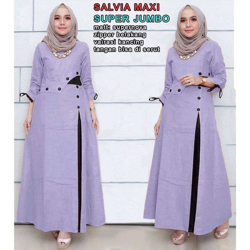CTN Baju muslim maxi SALVIA best seller