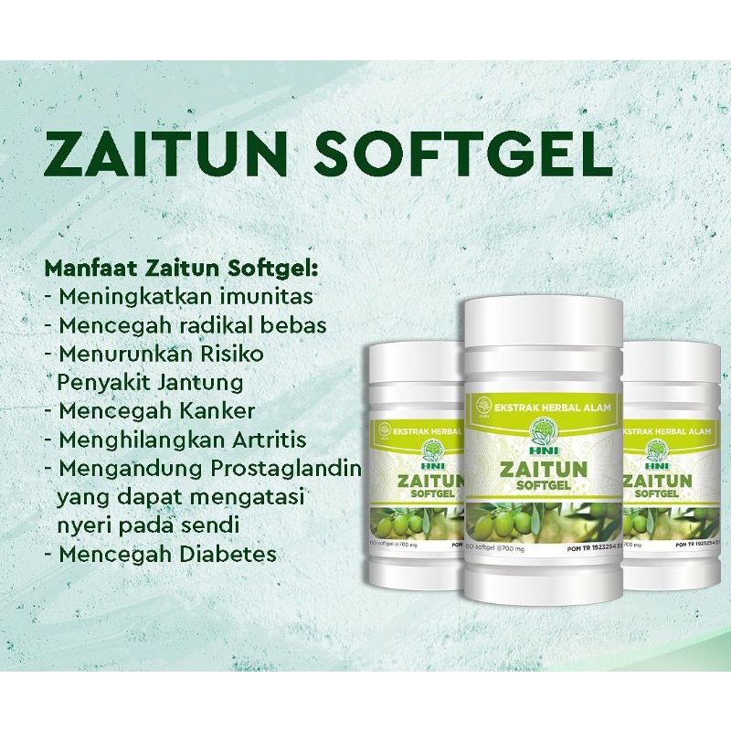 ZAITUN SOFTGEL HNI