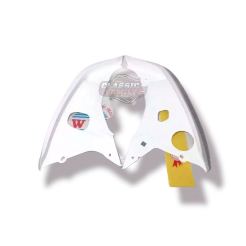 SAYAP ASTREA GRAND LEGSHIELD SAMPING SEPEDA GRAND WARNAH PUTIH MEREK WIN