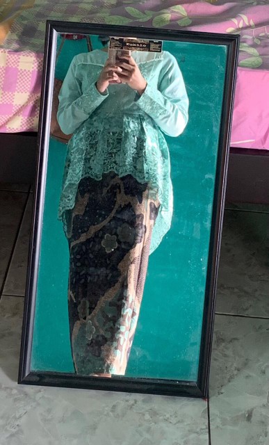 (termurah - Ori & Real Pict) Batik Couple Andhini Kebaya Couple Brukat Anabel - Bs073 By Bmaystore