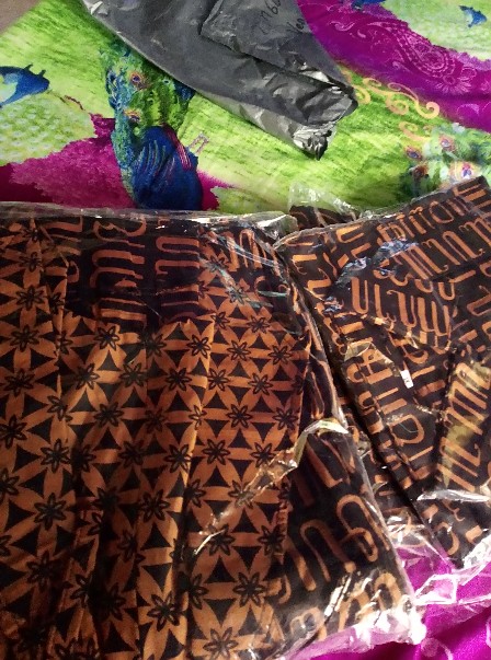 Couple Gamis Sarimbit Keluarga Batik Hanacaraka Jazzy