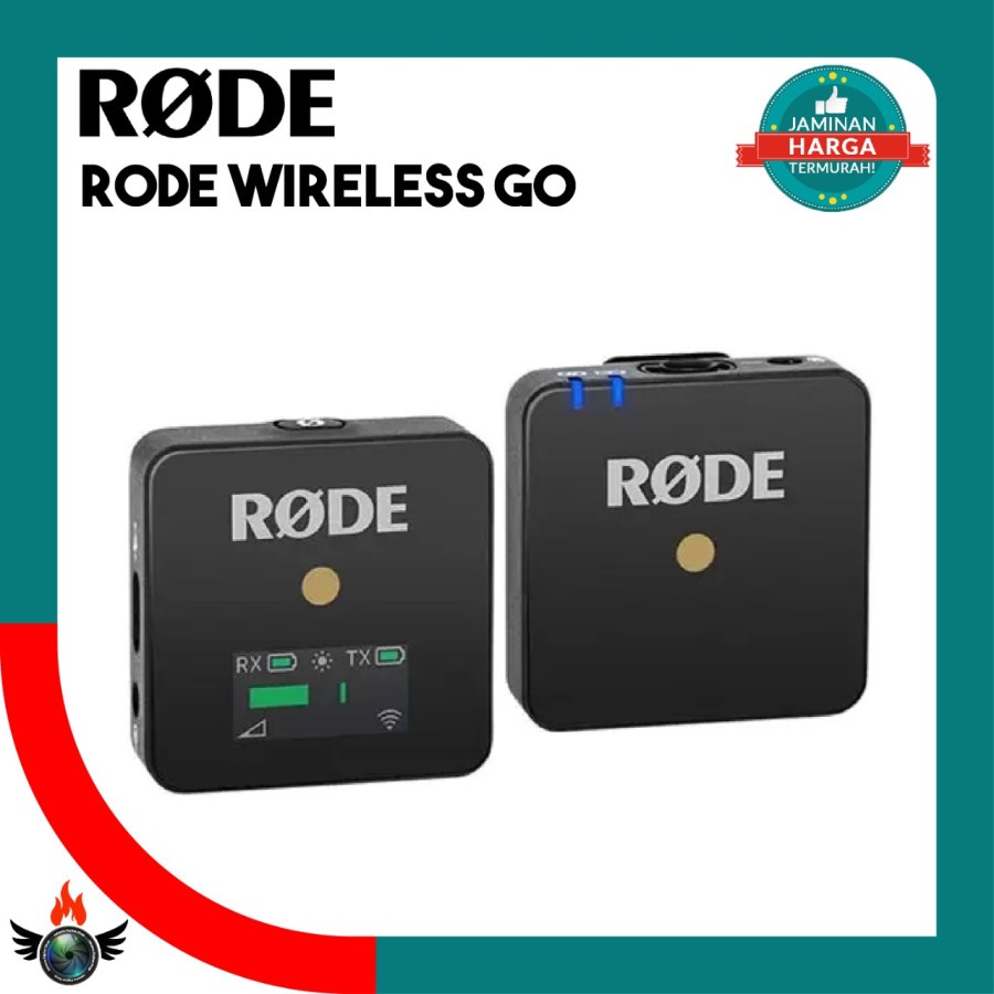 Mic RODE Wireless GO Compact Digital Wireless Mic kamera