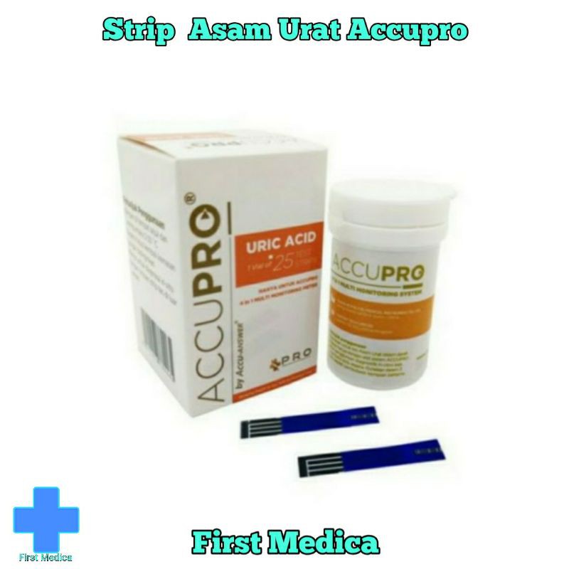 Strip Asam urat Accupro - Strip Accupro Asam urat Murah