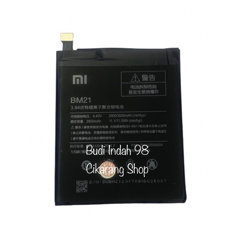 BATERAI XIAOMI MI NOTE BAMBOO / REDMI 5 PLUS BM21 BATERE BM21