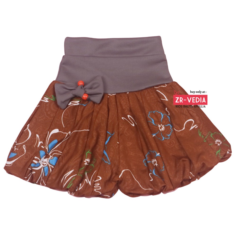 Celana Baloon uk 1-2 Tahun / Celana Pop Anak Murah Perempuan Pita Polos Short Pants Kids Pendek