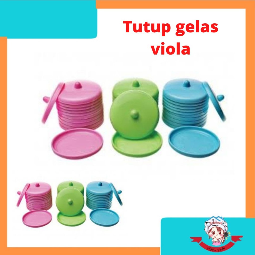 Tutup Gelas Plastik Viola Tutup Cangkir Plastik Tutup Gelas Plastik