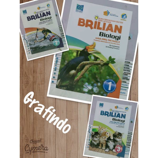 Brilian Biologi untuk SMA kelas X,XI,XII K13 revisi Grafindo